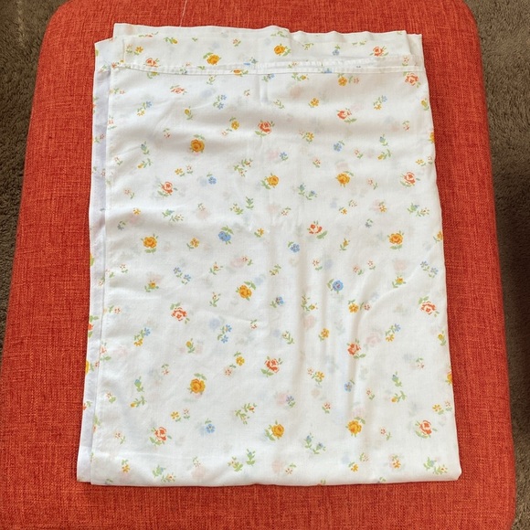Vintage Other - FINAL PRICE $10 70’s Sears Roebuck Cottagecore Floral Print Twin Sheet Fabric